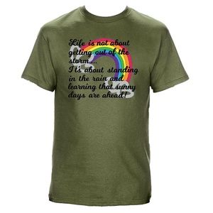 Standing in the Rain custom Tshirt
